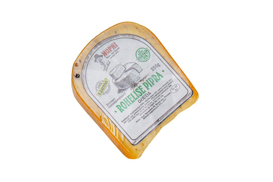 Gouda Rohelise pipra 250g – Nopri Talumeierei